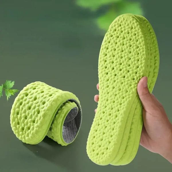 Super Absorbent and Sweat Wicking Shoe Insoles - Dirt Resistant and Machine Washable