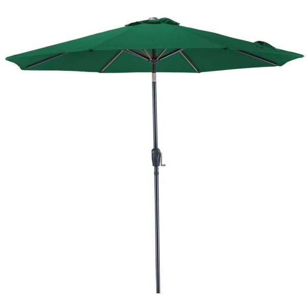 Patio Premier 9-ft Push-button Tilt Market Patio Umbrella - Image 2