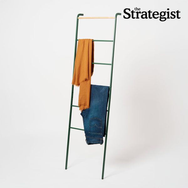 Leaning Storage Ladder (63" H)  - Steel - Forest Green