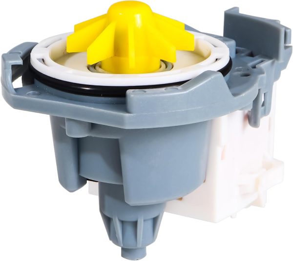 Upgraded W10876537 W10724439 PS11738151 Dishwasher Drain Pump Compatible With whirlpool, kenmore Dishwasher Replaces AP6004843, 4454971, OEM Quality