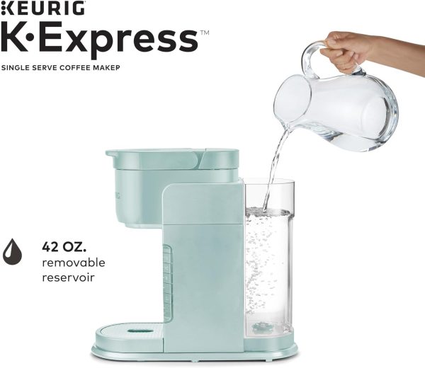 K-Express Coffee Maker, Single Serve K-Cup Pod Coffee Brewer, Mint - Image 3