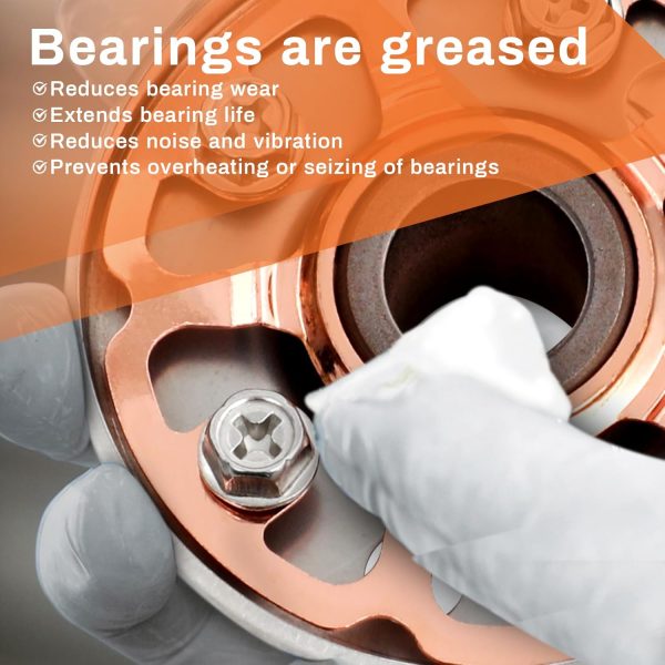 479332 Drum Bearing Kit for Fisher & Paykel Top Load Dryer Compatible with DE27, DE62, DEGX, DEIX, DG27, DG62, DGGX, DGIX Models, Appliance Parts for Home Improvement - Image 2