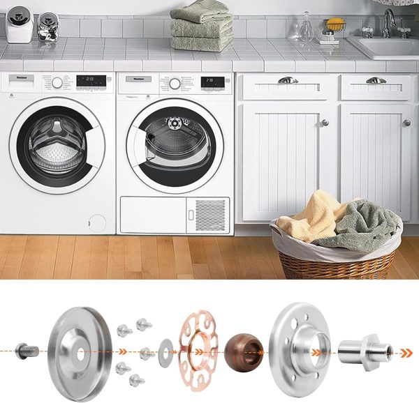 479332 Drum Bearing Kit for Fisher & Paykel Top Load Dryer Compatible with DE27, DE62, DEGX, DEIX, DG27, DG62, DGGX, DGIX Models, Appliance Parts for Home Improvement - Image 3