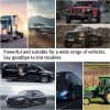 12v Air Compressor, Portable Compressor Tire Car Inflator Kit With Hose & Battery Clip, For all tire sizes for 12V heavy truck, RVs, ATVs, UTVs tractors, etc. 2.54 CFM Air Compressor 150PSI - Image 3