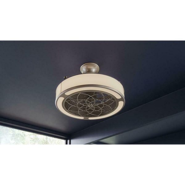 SFL-550L1 Windara 22 in. LED Indoor/Covered Outdoor Brushed Nickel Ceiling Fan with Light Kit and Remote Control - Image 3