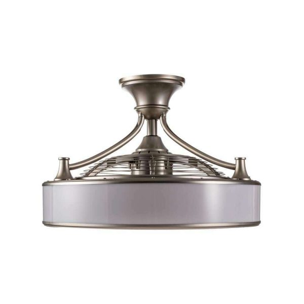 SFL-550L1 Windara 22 in. LED Indoor/Covered Outdoor Brushed Nickel Ceiling Fan with Light Kit and Remote Control - Image 6