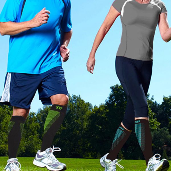 12-Pairs: Athletic Graduated Knee-High Compression Socks - Image 4