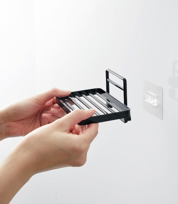 Traceless Adhesive Soap Tray - Steel - Image 9