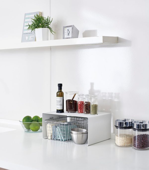Stackable Countertop Shelf - Two Sizes - Steel - Image 17