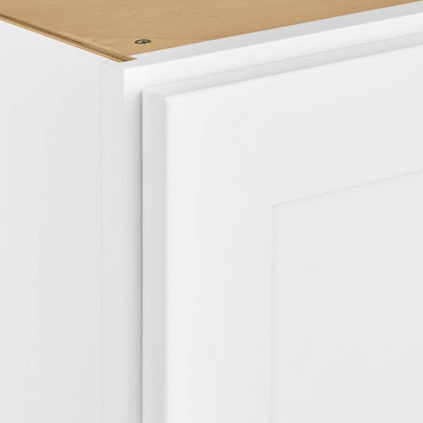 Hampton Bay SB36 Avondale Shaker Alpine White Quick Assemble Plywood 36 in Sink Base Kitchen Cabinet (36 in W x 24 in D x 34.5 in H) - Image 5