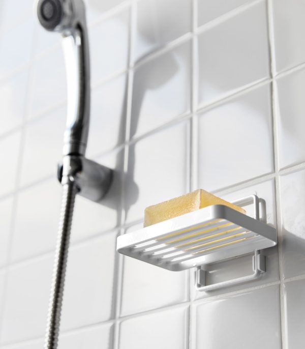 Traceless Adhesive Soap Tray - Steel - Image 5