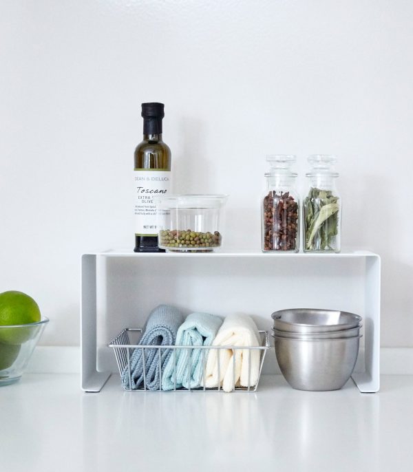 Stackable Countertop Shelf - Two Sizes - Steel - Image 3