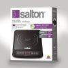 Salton ID1948 Single Burner 12.9 in. Black Electric Induction Cooktop - Image 2