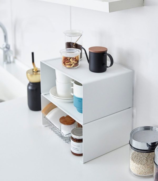 Stackable Countertop Shelf - Two Sizes - Steel - Image 16
