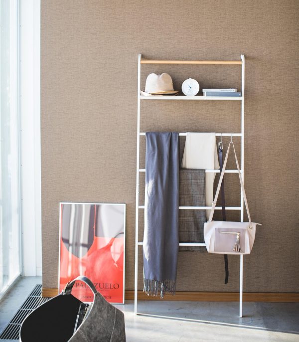 Leaning Storage Ladder - Two Styles - Steel - Image 13