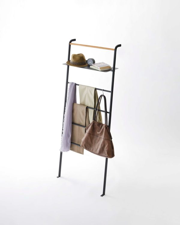 Leaning Storage Ladder - Two Styles - Steel - Image 16