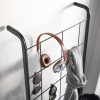 Leaning Ladder with Grid Panel (63" H)  - Steel - Image 9