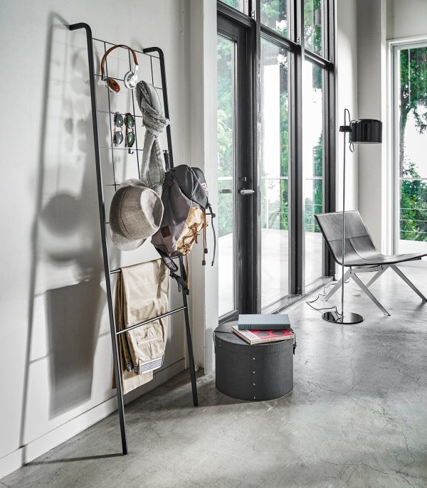 Leaning Ladder with Grid Panel (63" H)  - Steel - Image 7