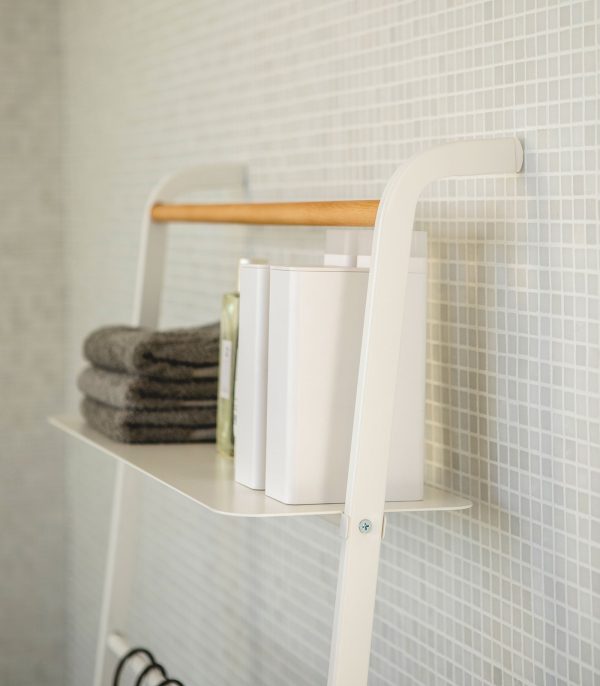 Leaning Storage Ladder - Two Styles - Steel - Image 11