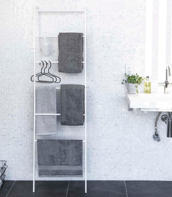 Leaning Storage Ladder (63" H)  - Steel - Image 2