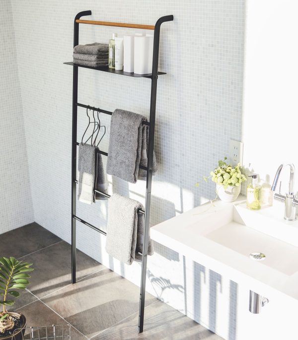 Leaning Storage Ladder - Two Styles - Steel - Image 19