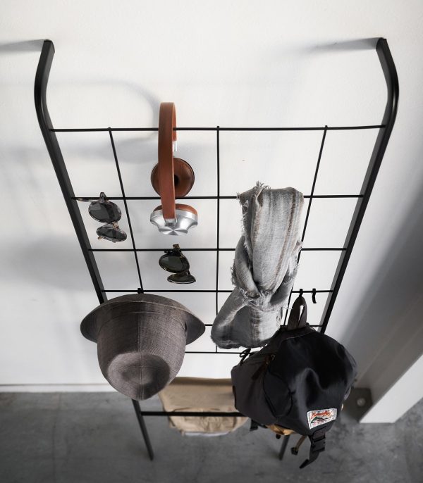 Leaning Ladder with Grid Panel (63" H)  - Steel - Image 11