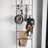 Leaning Ladder with Grid Panel (63" H)  - Steel - Image 8
