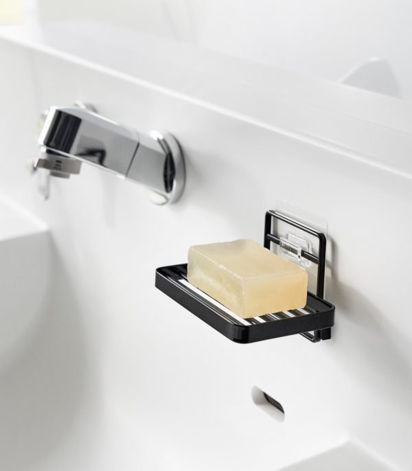 Traceless Adhesive Soap Tray - Steel - Image 8