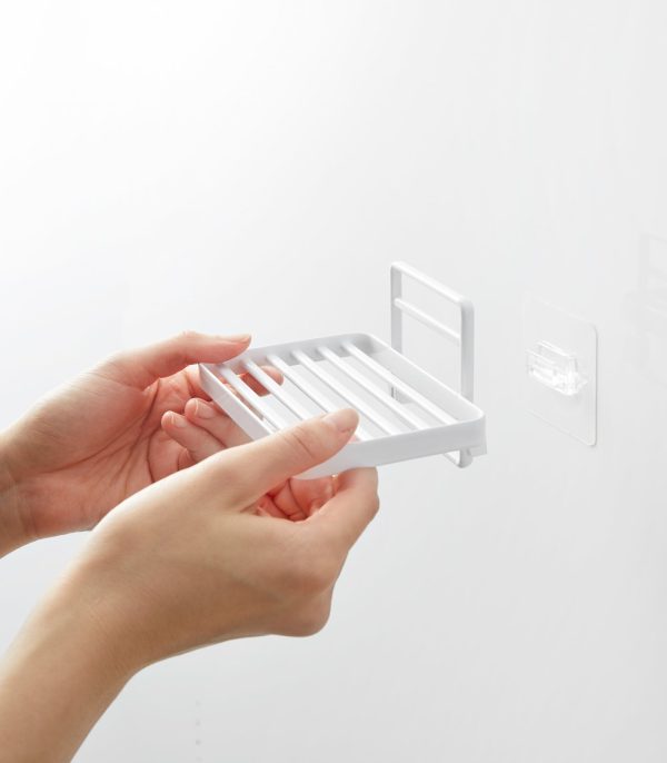 Traceless Adhesive Soap Tray - Steel - Image 2