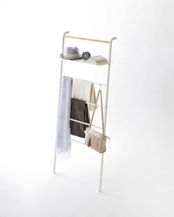 Leaning Storage Ladder - Two Styles - Steel - Image 9