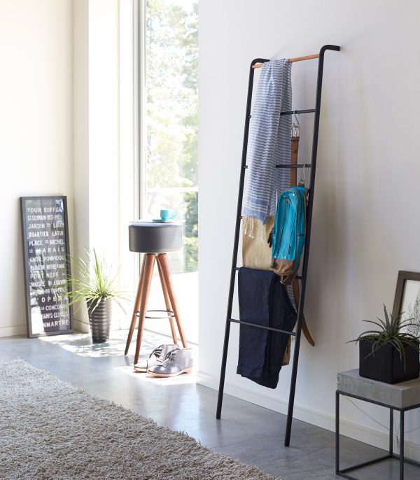 Leaning Storage Ladder - Two Styles - Steel - Image 4