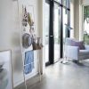 Leaning Ladder with Grid Panel (63" H)  - Steel