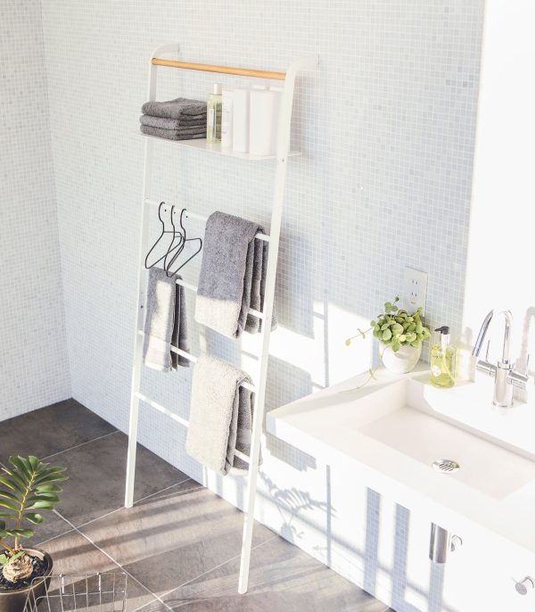 Leaning Storage Ladder - Two Styles - Steel - Image 10