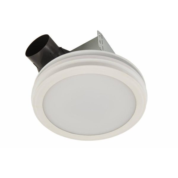 AERN110SLW Roomside Series Decorative White 110 CFM Ceiling Humidity Sensing Bathroom Exhaust Fan with LED Panel, ENERGY STAR - Image 6