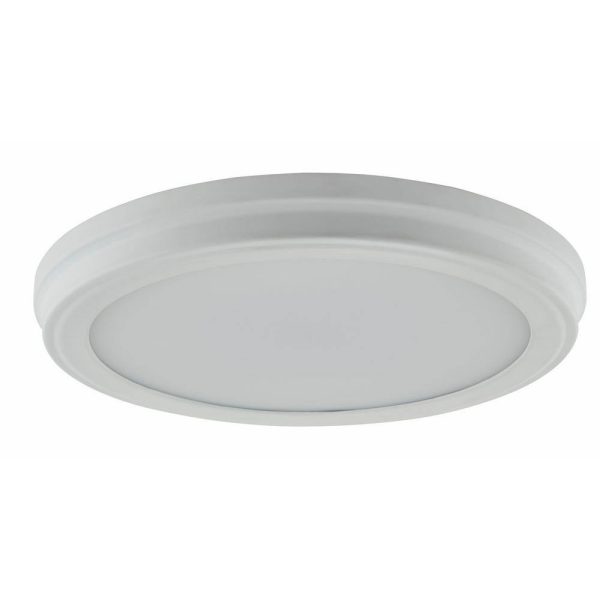 AERN110SLW Roomside Series Decorative White 110 CFM Ceiling Humidity Sensing Bathroom Exhaust Fan with LED Panel, ENERGY STAR - Image 4
