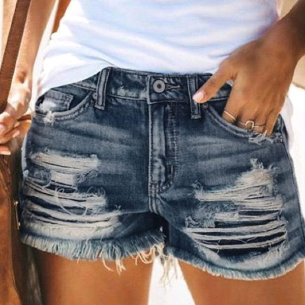 Women's Jeans Shorts Denim - Image 3