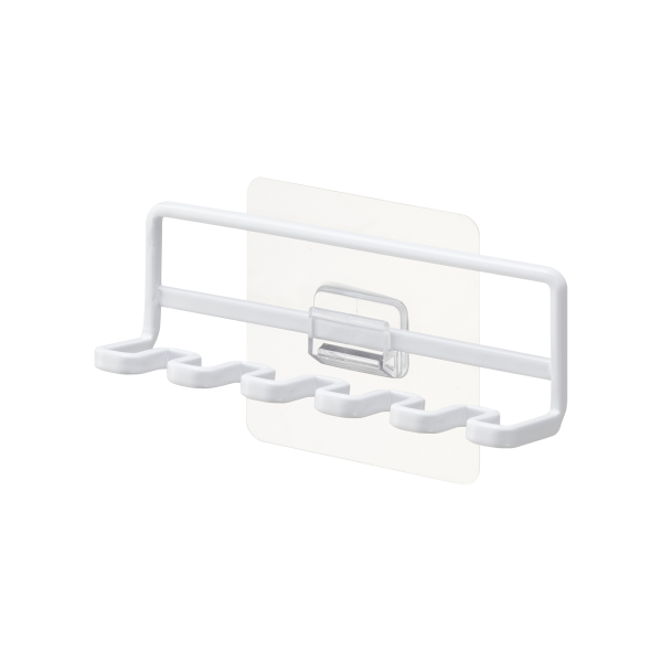 Traceless Adhesive Toothbrush Holder - Steel - Image 5