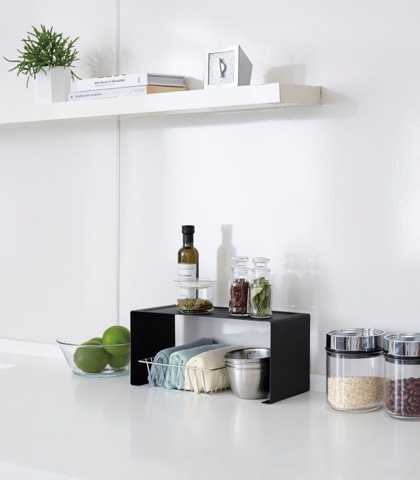 Stackable Countertop Shelf - Two Sizes - Steel - Image 8