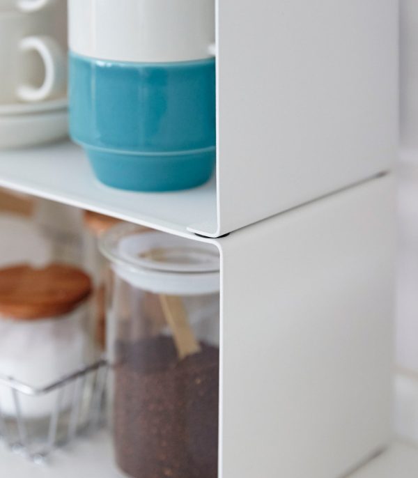 Stackable Countertop Shelf - Two Sizes - Steel - Image 5