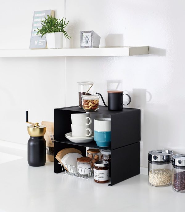 Stackable Countertop Shelf - Two Sizes - Steel - Image 25