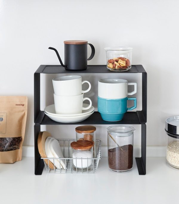 Stackable Countertop Shelf - Two Sizes - Steel - Image 10
